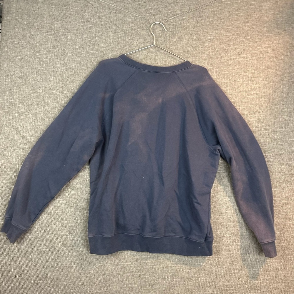 Vintage Disneyland Mickey Mouse Navy Blue Crewneck Sweatshirt Adult XL - Picture 6 of 7